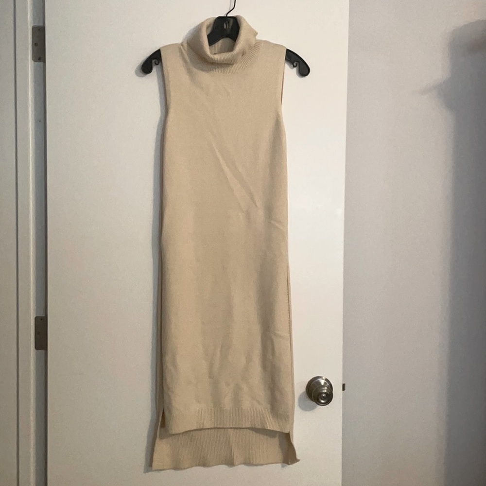 La Fee Verte Anthropologie Size Small Sleeveless Turtleneck Sweater Tunic NWT